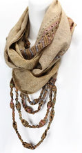 Eternal Beaded Sari Scarf